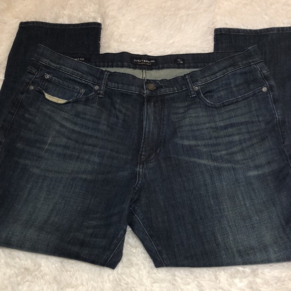 Lucky 🍀 Brand Jeans 👖 Los Angeles California Men’s 40/30 The Mark of Luck - Picture 6 of 7